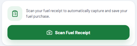 Scan fuel receipt OCR tool interface